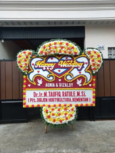 Papan Bunga Pernikahan pegadungan