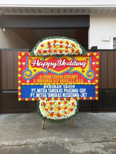 Papan Bunga Pernikahan pegadungan