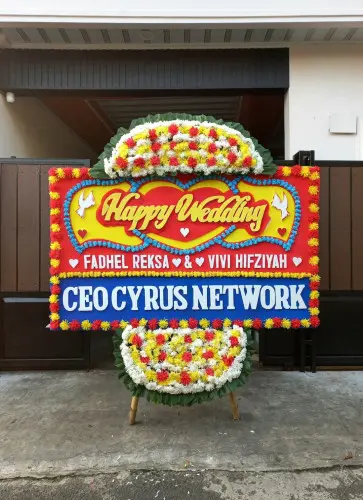 Papan Bunga Pernikahan pegadungan