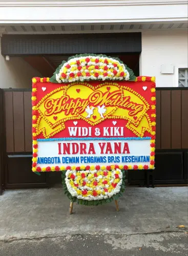 Papan Bunga Pernikahan pegadungan